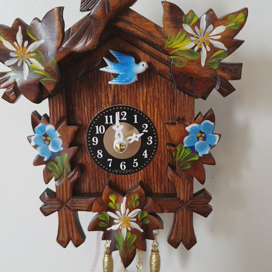 Cuckoo Clock With Swinging Girl. Made in Germany With Free Shipping Across Australia. Cuckoo Clock [ozclocks.com.au] 