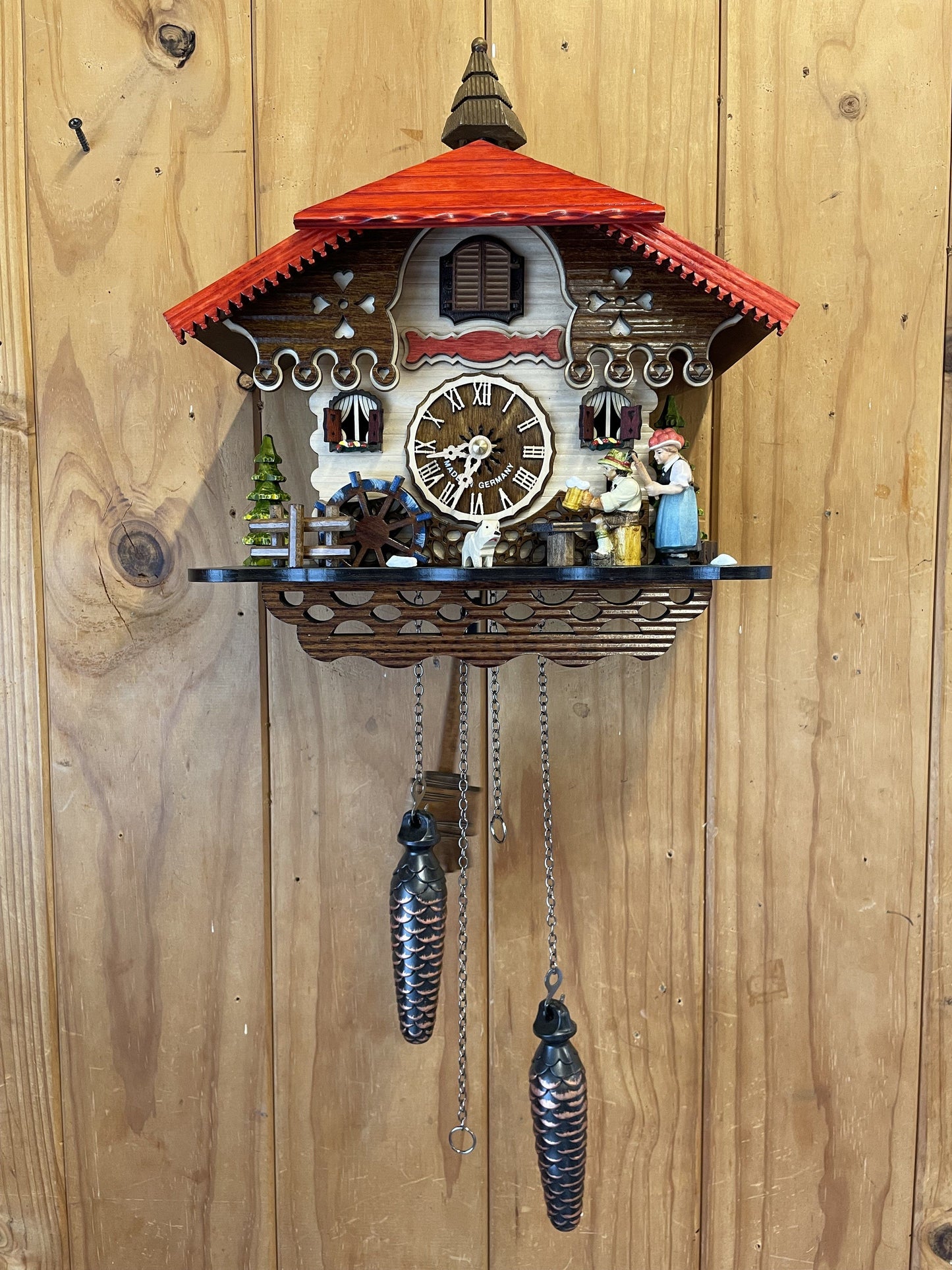 Beer Drinker Cuckoo Clock, Made By Engstler From The Black Forest  [ozclocks.com.au] 