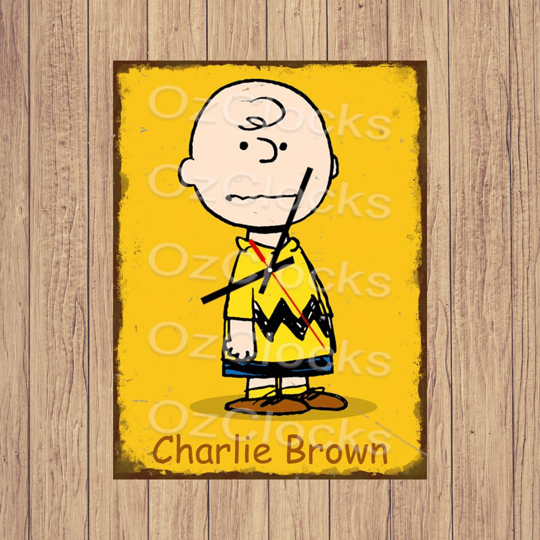 Charlie Brown Clock. Wall Clock [clocktyme.com] 