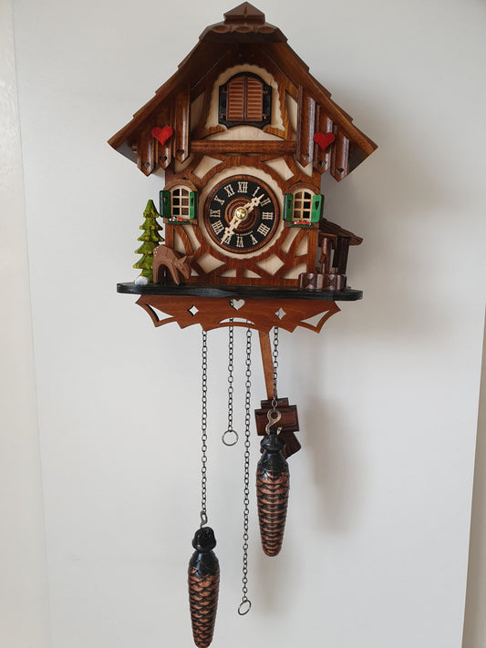 Cuckoo Clock With Bambi, Made In Germany. Cuckoo Clock [clocktyme.com] 