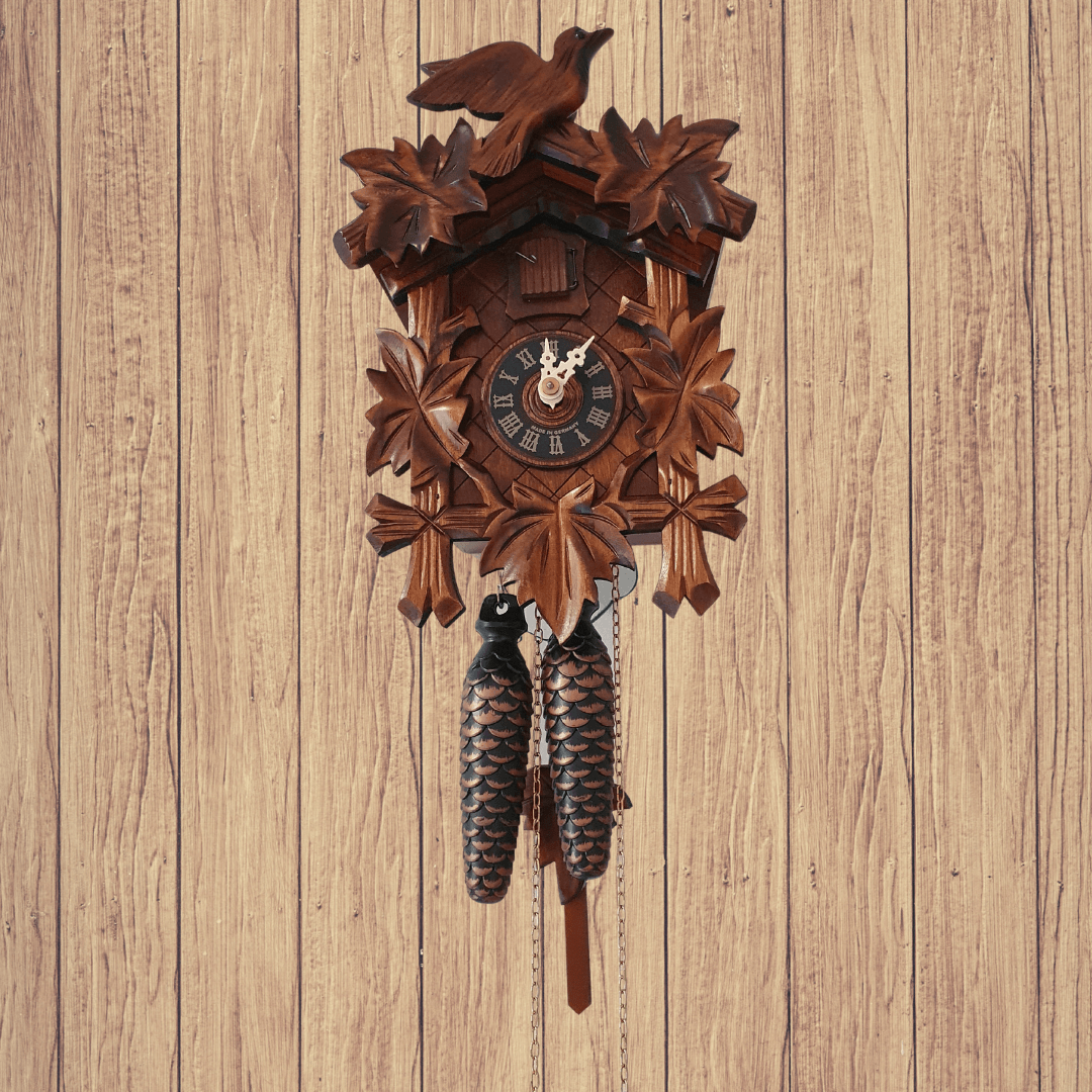 Cuckoo Clock,1 Day Mechanical Standard . Made In The Black Forrest Germany. Cuckoo Clock [clocktyme.com] 