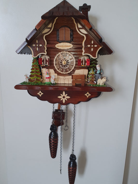 Heidi House Musical Cuckoo Clock. Made In Germany With Free Delivery Across Australia. Cuckoo Clock [clocktyme.com] 